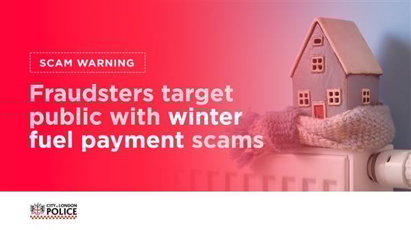 Beware of Winter Fuel Payments scams