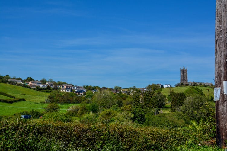 Looking across the countryside towards Ugborough - Lewis Clarke