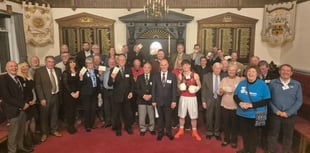 Devon Freemasons award over £30,000 to local charities