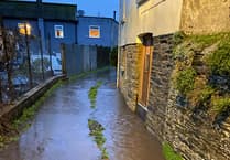 Flooding in Kingsbridge as Met Office warns of more rain