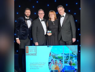 The Cottage Hotel bring home Bronze at Devon Tourism Awards