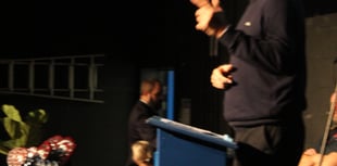 Dartmouth Academy pupils honoured with Martin Johnson speech