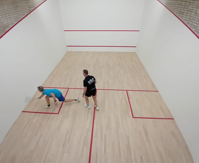 Squash courts as good as new