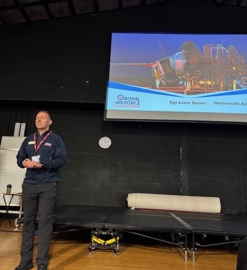 RAF visit inspires Dartmouth Academy pupils to explore career pathways