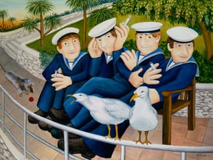 Beryl Cook Exhibition Draws 104,000 Visitors