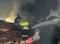 Modbury and Totnes amongst 13 fire crews called to compost fire