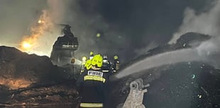 Modbury and Totnes amongst 13 fire crews called to compost fire