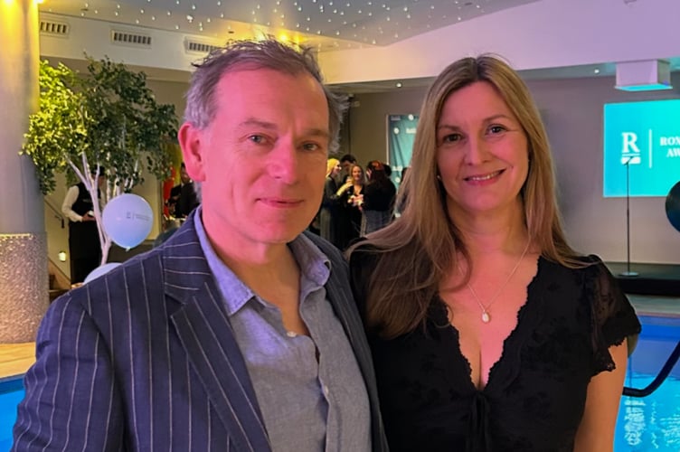 Hayley and Jonathan Reynolds, directors of RAW Food and Drink PR.