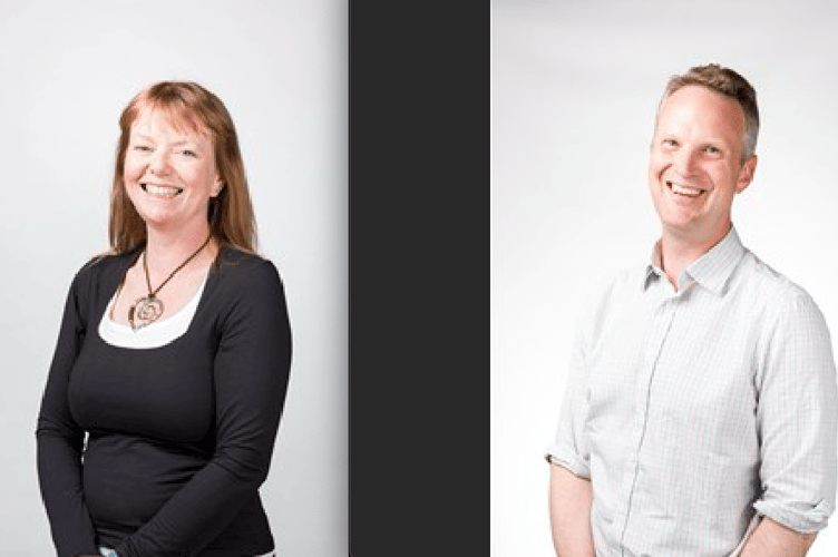 Councillors Denise Bickley and Richard Jefferies.
