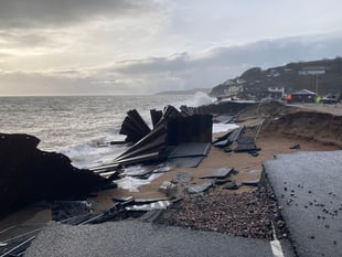 Kingsbridge Coastguard Rescue Team battles floods and storm damage