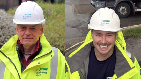 Pete Turney and Lewis Salter