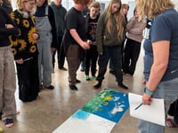 Education South West students explore environmental future through art