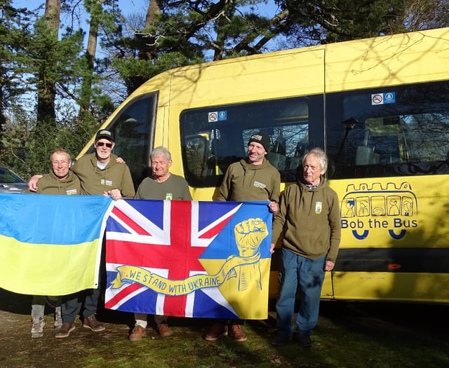 Old Totnes bus to aid Ukraine