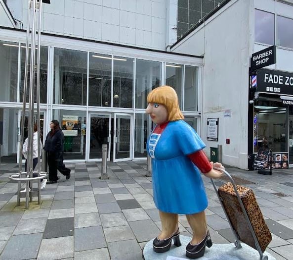 Beryl Cook's 'Hips and Chips' joins art trail