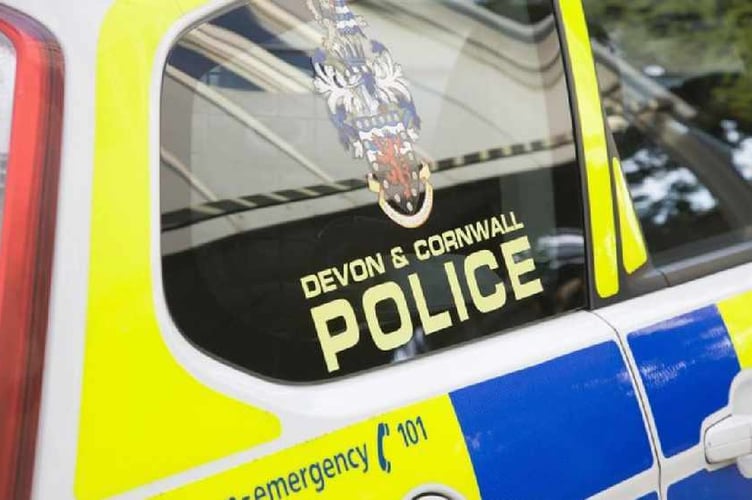 Devon and Cornwall Police attended the scene