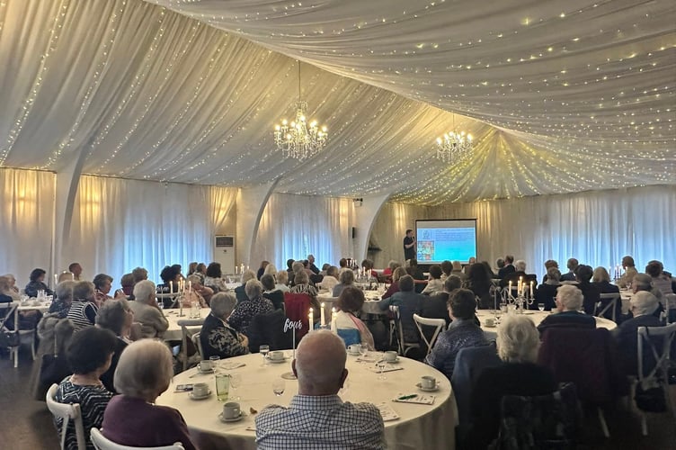 Dame Hannahs Charity Luncheon guests