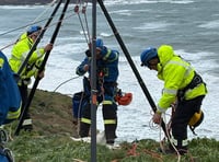 Children rescued from Challaborough cliffs in dramatic operation