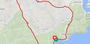 Dartmouth Triathlon cycling route returns