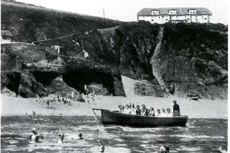 One of twenty-three studies taken before WW1. All Hallows Church, Ringmore