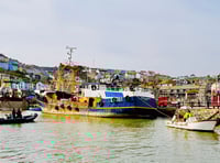 Final countdown for derelict Brixham trawler – 10 years after she sank