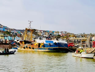 Final countdown for derelict Brixham trawler – 10 years after she sank