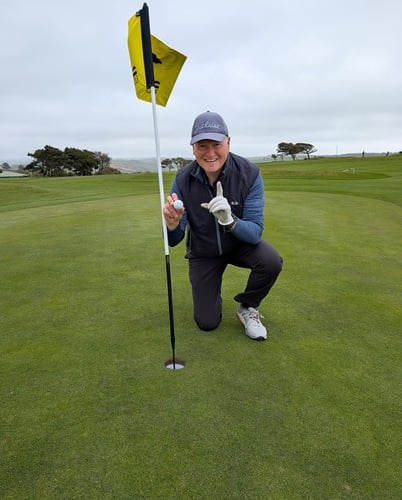 Tim Stacey Hole in One