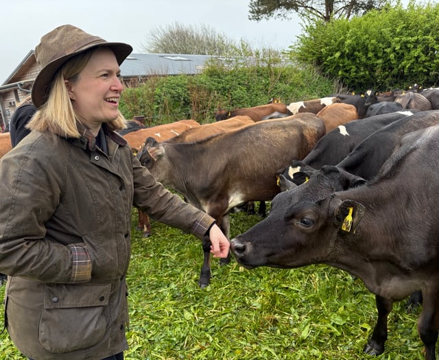 Rebecca Smith MP discusses sustainable farming, challenges
