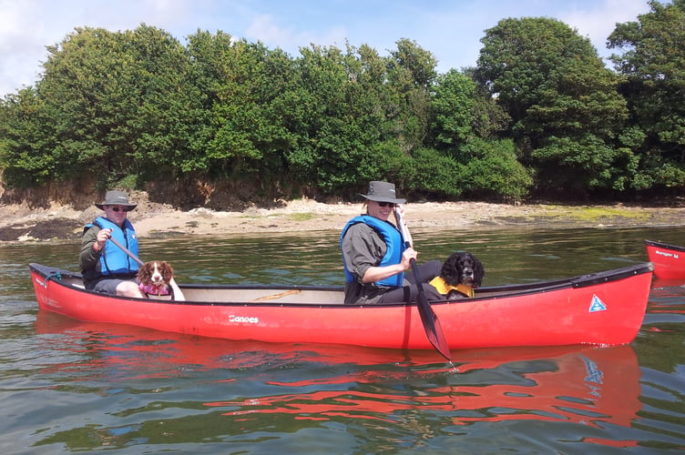 Travelling down the Bowcombe creek