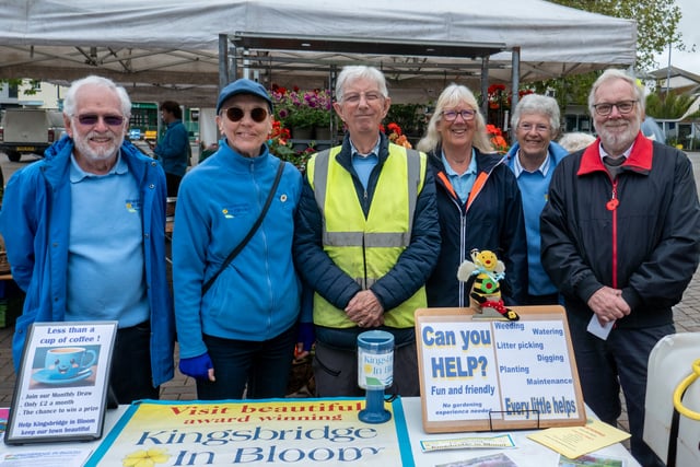Kingsbridge Blooms despite roadworks