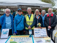 Kingsbridge Blooms despite roadworks