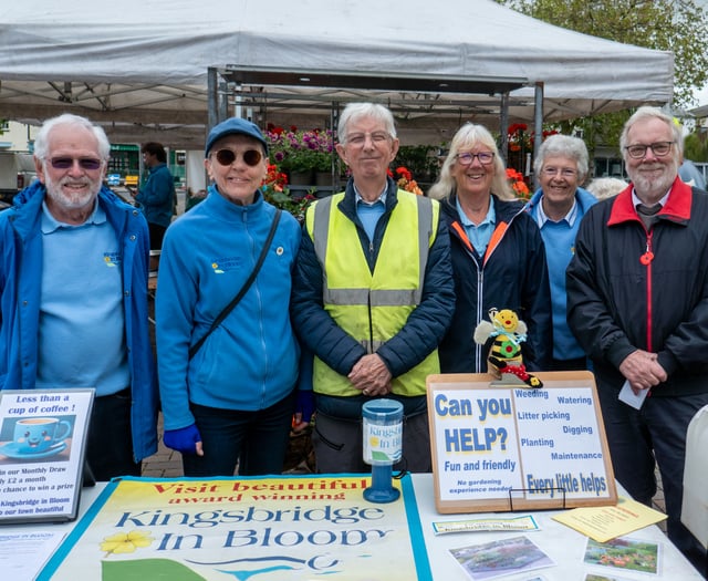 Kingsbridge Blooms despite roadworks