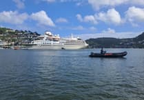 Silver Wind's first stop at Dartmouth's new landing