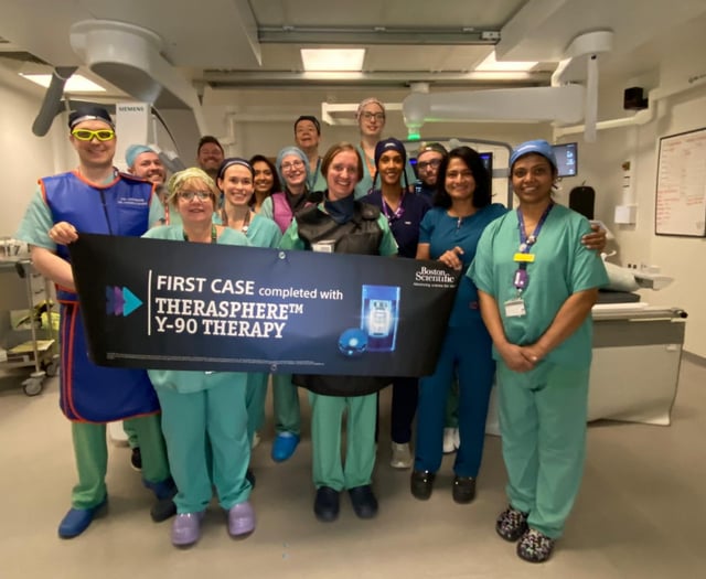 Plymouth NHS treats first cancer patient with advanced SIRT
