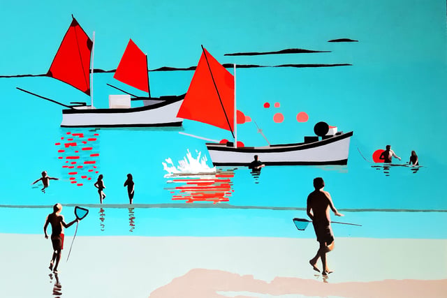 Explore vibrant art in 'Into the Blue' exhibition