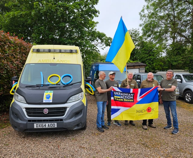 Ukrainian charity reaches milestone with 100th vehicle sent