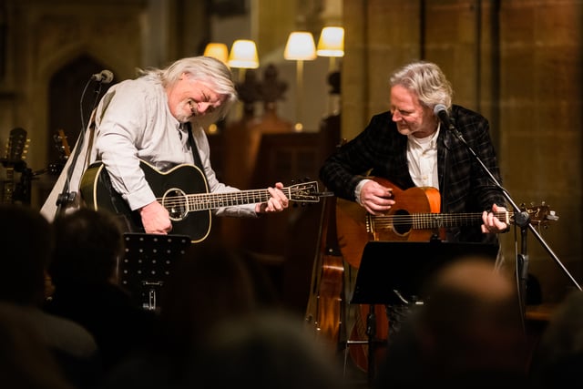 Reg Meuross and Phil Beer bring Woody Guthrie's legacy to Totnes