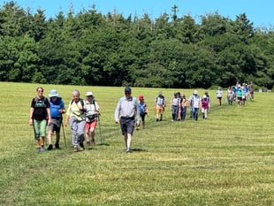 Two Moors Way walk extended to mark 50th anniversary
