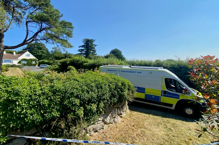 Police at WIddecombe's Rest, the home of former MP Ann WIddecombe at Haytor Vale on Dartmoor.The body of Ms WIddecombe was discovered at the property on Thursday (July 7) with police subsequently launching a murder investigation.Photo: StevePope/Iliffe