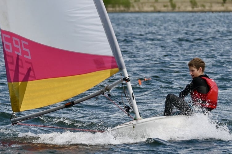 Isaac Davies in action