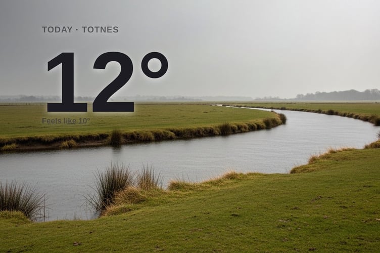 Totnes weather: cloudy Friday with rain expected and a high of 12°C