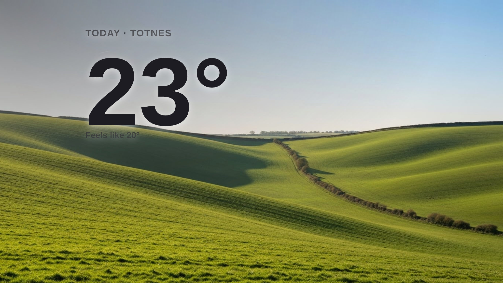 Sunny skies for Totnes today - here's what to expect