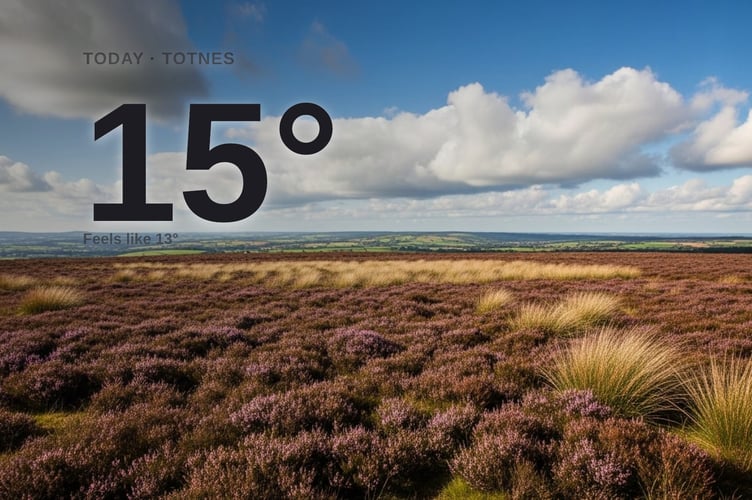 Totnes weather: partly cloudy Thursday with little chance of rain and a high of 15°C